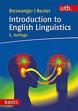 Kartonierter Einband Introduction to English Linguistics von Markus Bieswanger, Annette Becker