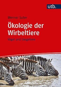 Fester Einband Ökologie der Wirbeltiere von Werner Suter