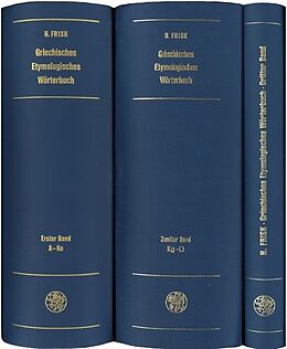 Fester Einband Griechisches etymologisches Wörterbuch / Griechisches etymologisches Wörterbuch von Hjalmar Frisk