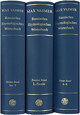 Fester Einband Russisches etymologisches Wörterbuch / A  K von Max Vasmer
