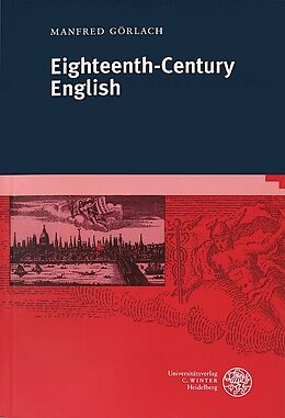 Kartonierter Einband Eighteenth-Century English von Manfred Görlach