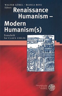 Fester Einband Renaissance Humanism - Modern Humanism(s) von 
