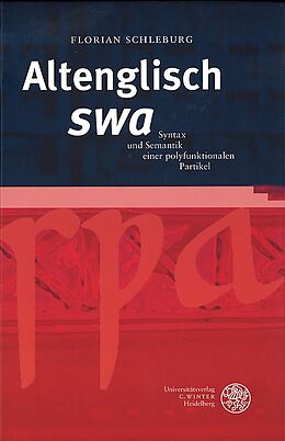 Fester Einband Altenglisch 'swa' von Florian Schleburg