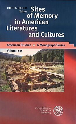 Livre Relié Sites of Memory in American Literatures and Cultures de 