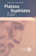 Kartonierter Einband Platons 'Sophistes' von Christian Glasmeyer