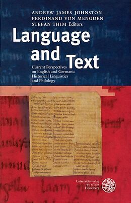 Fester Einband Language and Text von 