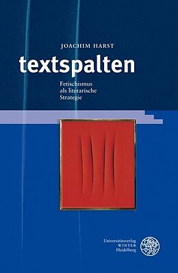 Fester Einband textspalten von Joachim Harst