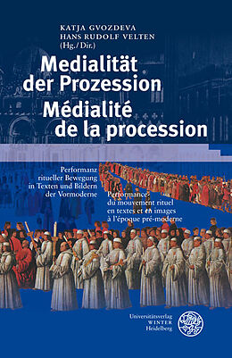 Fester Einband Medialität der Prozession/Médialité de la procession von 