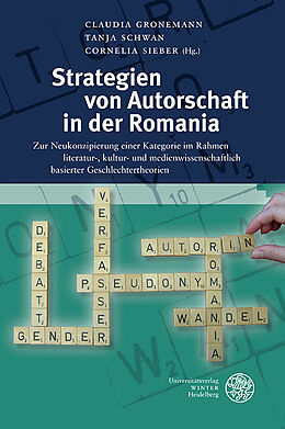 Fester Einband Strategien von Autorschaft in der Romania von 