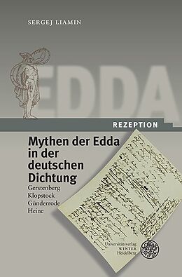 Fester Einband Mythen der Edda in der deutschen Dichtung von Sergej Liamin