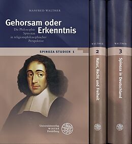 Fester Einband Spinoza-Studien von Manfred Walther