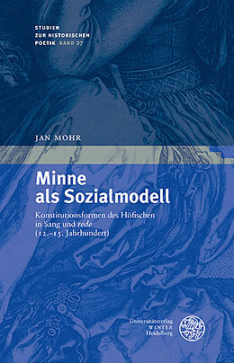 Fester Einband Minne als Sozialmodell von Jan Mohr