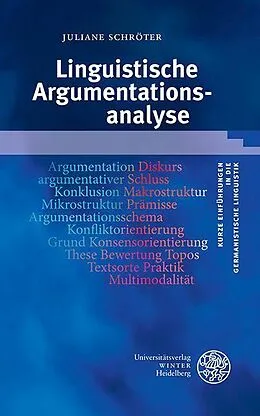 E-Book (pdf) Linguistische Argumentationsanalyse von Juliane Schröter