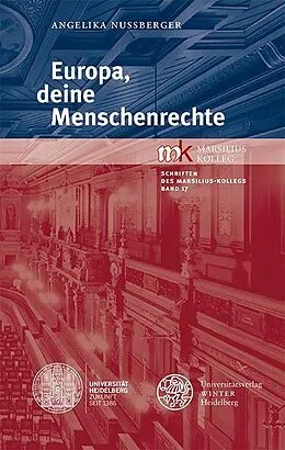 E-Book (pdf) Europa, deine Menschenrechte von Angelika Nußberger