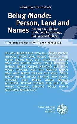 eBook (pdf) Being 'Mande': Person, Land and Names de Angella Meinerzag