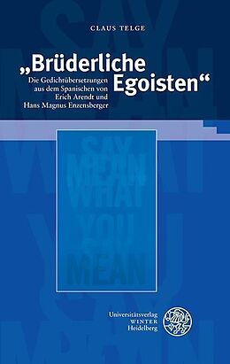 E-Book (pdf) 'Brüderliche Egoisten' von Claus Telge