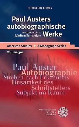 PDF Paul Austers autobiographische Werke von Christian Eilers