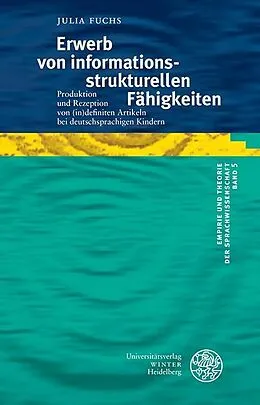 E-Book (pdf) Erwerb von informationsstrukturellen Fähigkeiten von Julia Fuchs
