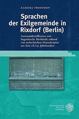 E-Book (pdf) Sprachen der Exilgemeinde in Rixdorf (Berlin) von Aleksej Tikhonov