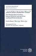 E-Book (pdf) "mein lieber deutscher Horaz" von 