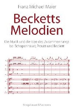Kartonierter Einband Becketts Melodien von Franz Michael Maier