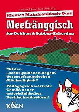 Kartonierter Einband Meefränggisch für Debben & Subber-Exberden von Gunther Schunk, Hans-Dieter Wolf