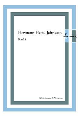 Leinen-Einband Hermann-Hesse-Jahrbuch, Band 8 von 