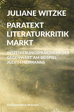Kartonierter Einband Paratext  Literaturkritik  Markt von Juliane Witzke