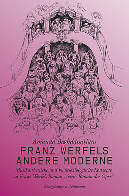 Kartonierter Einband Franz Werfels andere Moderne von Amanda Baghdassarians