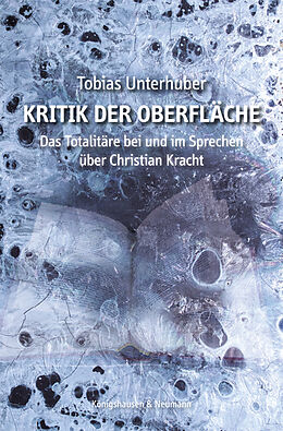 Kartonierter Einband Kritik der Oberfläche von Tobias Unterhuber