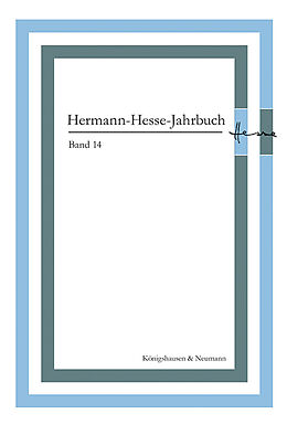 Fester Einband Hermann-Hesse-Jahrbuch, Band 14 von 