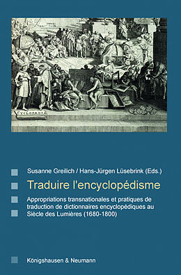 Couverture cartonnée Traduire l'encyclopédisme de 