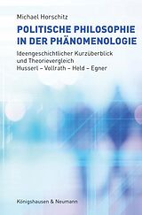 E-Book (pdf) Politische Philosophie in der Phänomenologie von Michael Horschitz