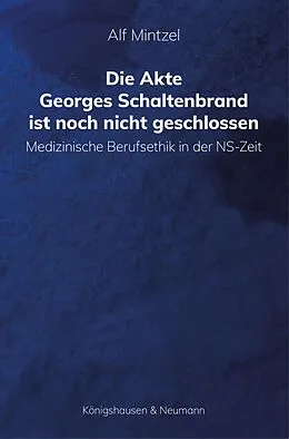 E-Book (pdf) Die Akte Georges Schaltenbrand ist noch nicht geschlossen von Alf Mintzel