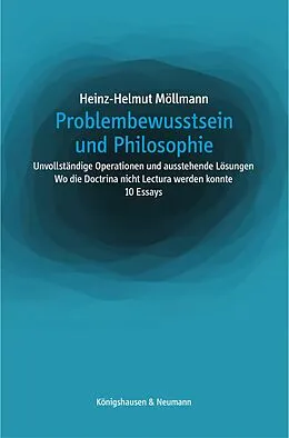 E-Book (pdf) Problembewusstsein und Philosophie von Heinz-Helmut Möllmann