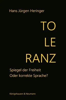 E-Book (pdf) Toleranz von Hans Jürgen Heringer