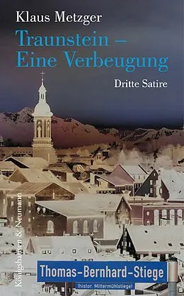 E-Book (pdf) Traunstein  Eine Verbeugung von Klaus Metzger