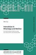 E-Book (pdf) Interaktion in WhatsApp und WeChat von Wei Gu