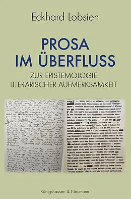 E-Book (pdf) Prosa im Überfluss von Eckhard Lobsien