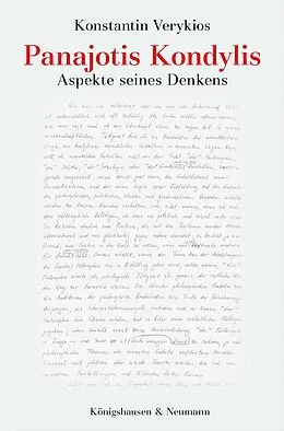 E-Book (pdf) Panajotis Kondylis von Konstantin Verykios