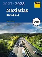 Spiralbindung ADAC Maxiatlas 2027/2028 Deutschland 1:150.000 von