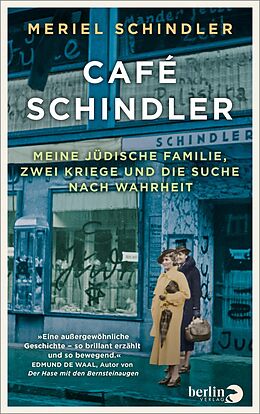 Fester Einband Café Schindler von Meriel Schindler
