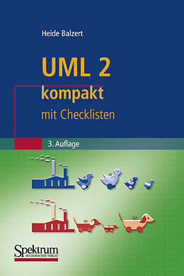 Kartonierter Einband UML 2 kompakt von Heide Balzert