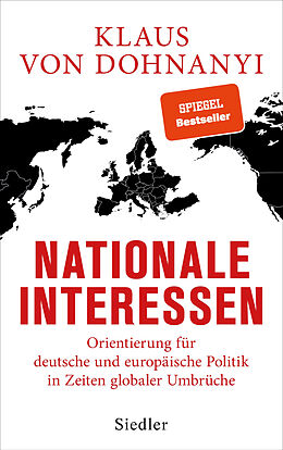 Fester Einband Nationale Interessen von Klaus von Dohnanyi