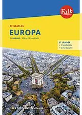 Spiralbindung Falk Reiseatlas Europa 1:800.000 von
