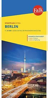 (Land)Karte Falk Stadtplan Extra Berlin 1:25.000 von 