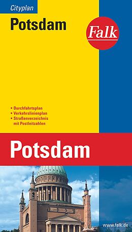 (Land)Karte Falk Cityplan Potsdam 1:20.000 von 
