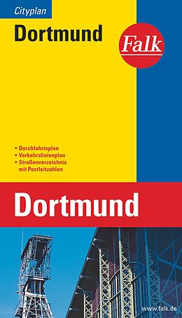 (Land)Karte Falk Cityplan Dortmund 1:20.000 von 
