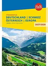 Spiralbindung Falk Straßenatlas 2027/2028 Deutschland, Schweiz, Österreich 1:300.000 von 
