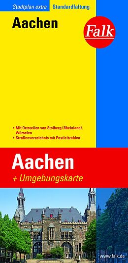 (Land)Karte Falk Stadtplan Extra Aachen 1:19.500 von 